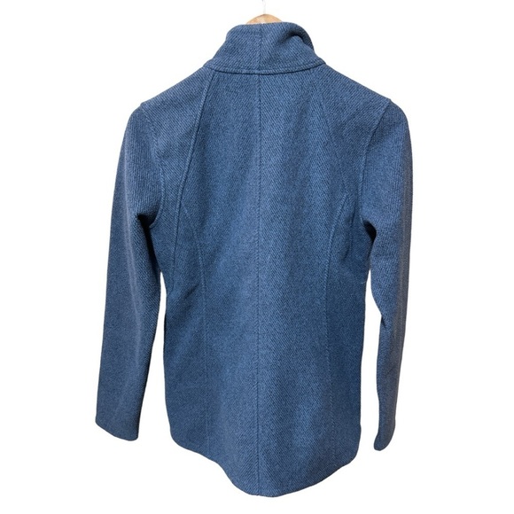 Like New - Athleta Blue Stroll Fleece Zip Jacket - size S - Picture 6 of 6